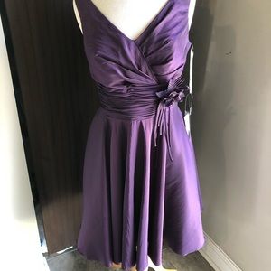 Purple size 12 Short Homecoming or Bridesmaid Dress just reduced cannot go lower